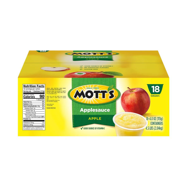 18-Count Mott’s Applesauce