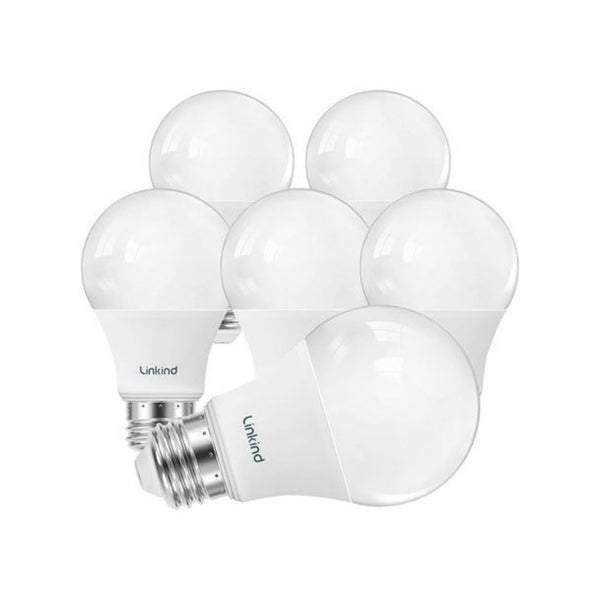 6 Linkind A19 LED Light Bulbs