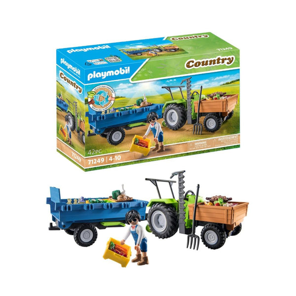 Playmobil Harvester Tractor with Trailer