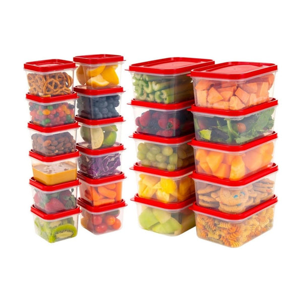 44-Pcs IRIS USA Food Containers with Lids