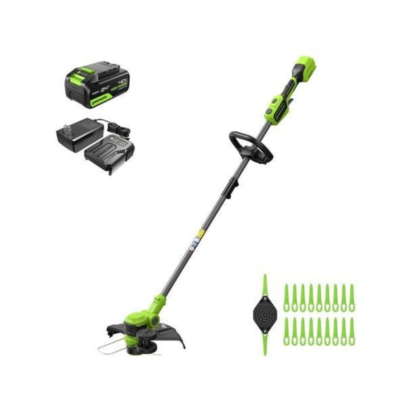 Greenworks 24V 13 in String Trimmer with Battery & Charger