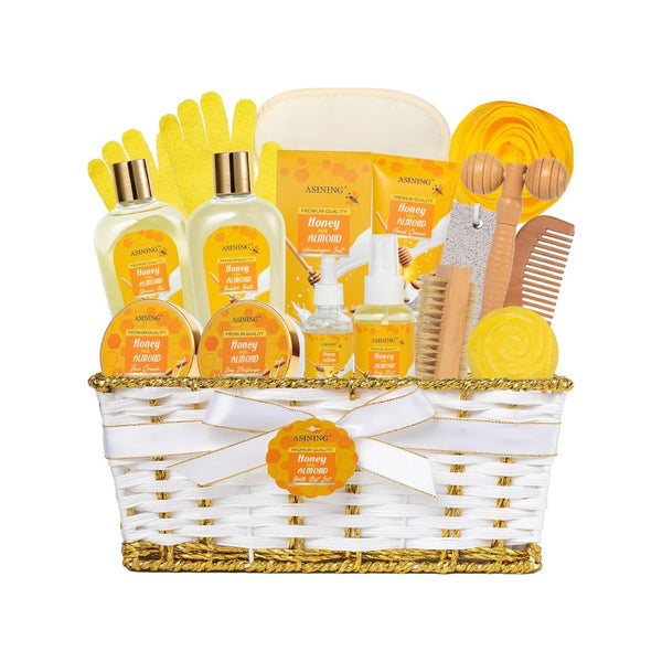 17-Piece Honey Almond Spa Gift Set