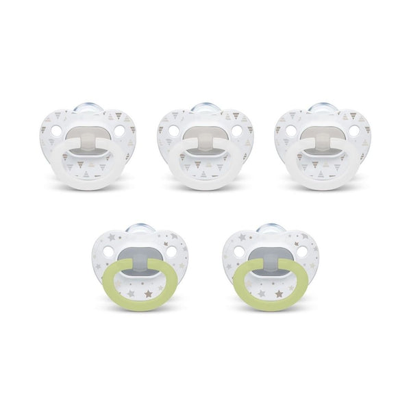 5 NUK First Choice Classic Orthodontic Baby Pacifier