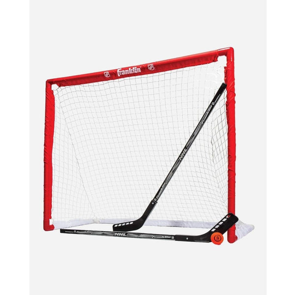 Franklin Sports Hockey Goal, Ball, and Stick Set