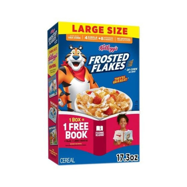 2 Large Boxes Frosted Flakes Cereal