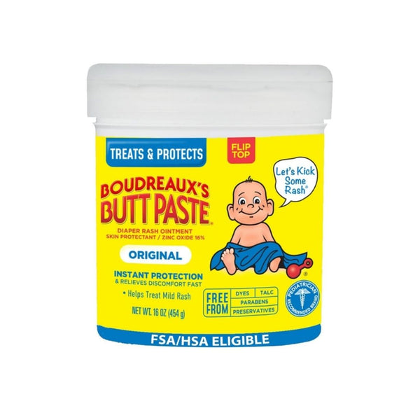 Boudreaux’s Butt Paste Original Diaper Rash Cream