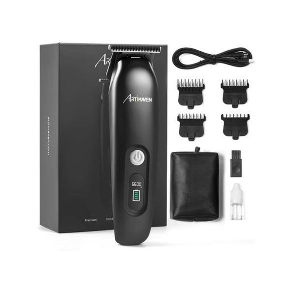 Cordless Beard Trimmer & Hair Clipper Kit With Travel Bag