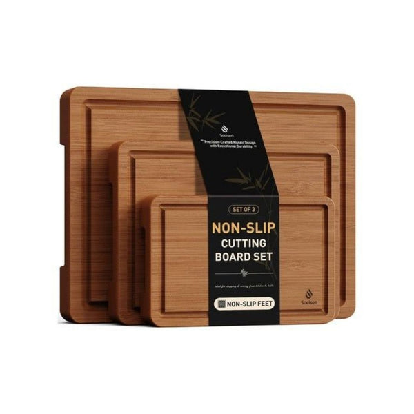 3 Bamboo Cutting Boards