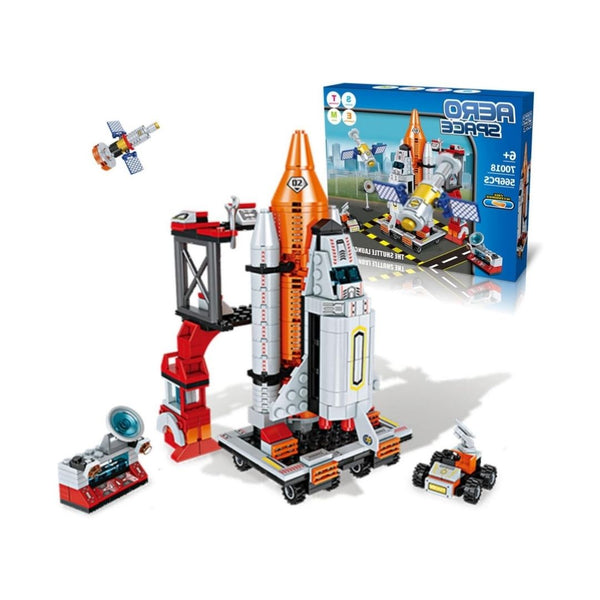 Space Rocket Building Block Set
