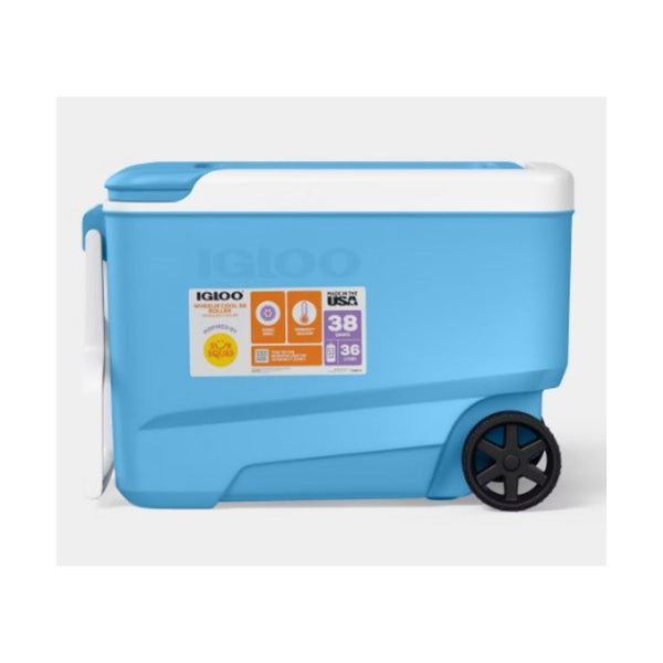 Sun Squad Wheelie 53 Cans/38qt Rolling Cooler