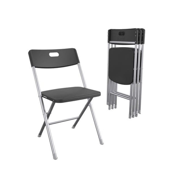 4-Pack Mainstays Resin Folding Chairs