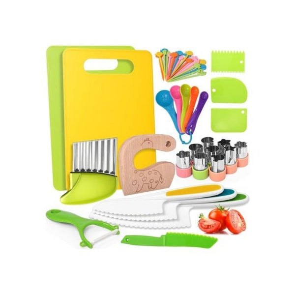 46-Piece Montessori Kids Cooking Set