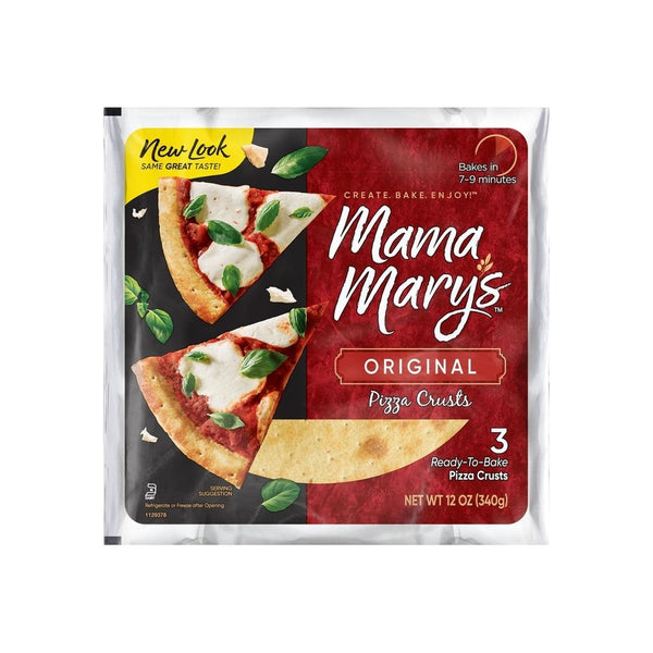 3-Count Mama Mary's 7-In Original Ready to Bake Pizza Crusts