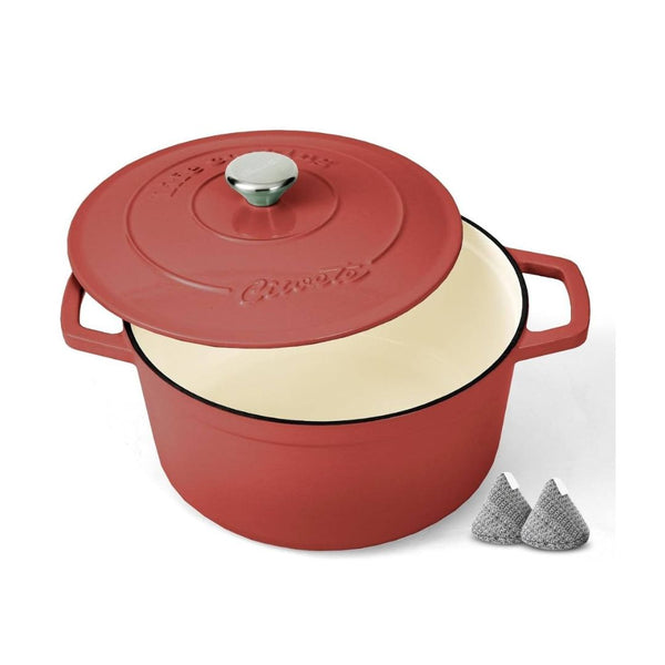 4.4-Qt Enameled Cast Iron Dutch Oven Pot