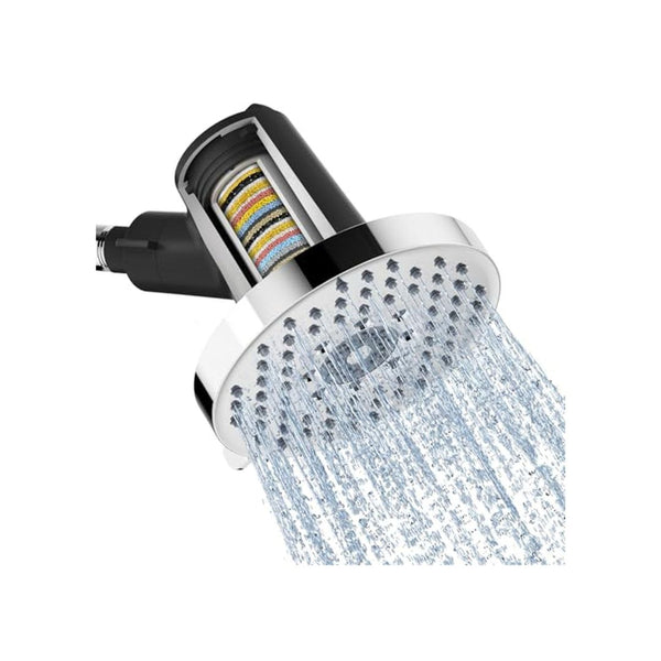 5.5-Inch Filtered Shower Head with 6 Spray Modes