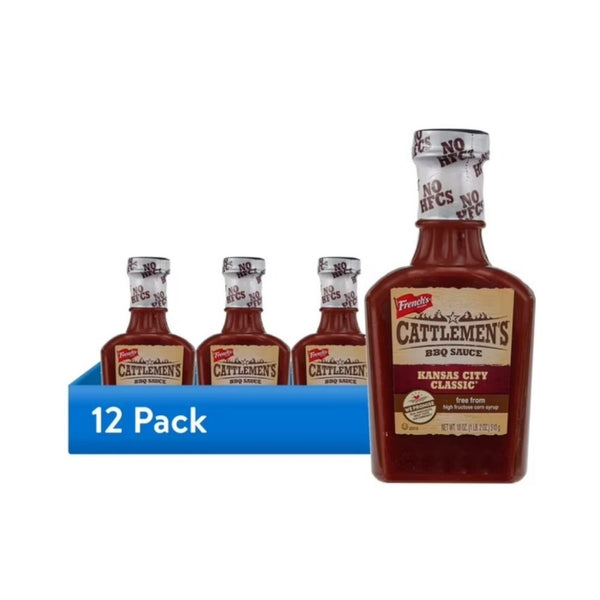 (12 pack) Cattlemen’s Kosher Kansas City Classic BBQ Sauce