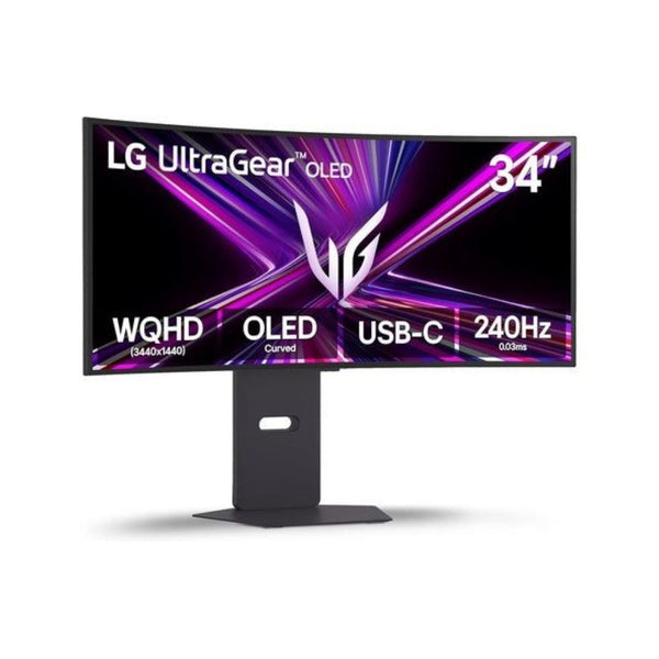 34" LG UltraGear WQHD OLED Curved Gaming Monitor
