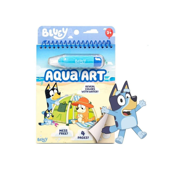 Bluey Reusable Water Reveal Activity Pages