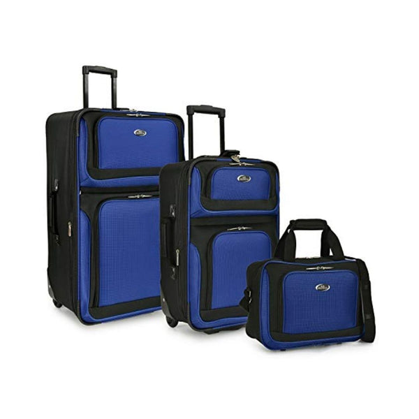 3 Piece U.S. Traveler Luggage Set