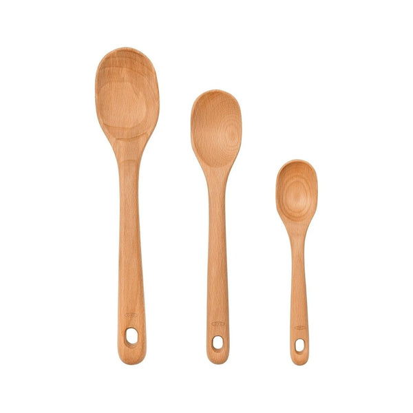 OXO Good Grips 3-Piece Wooden Spoon Set