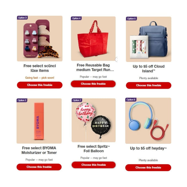 Target Circle 360 Members Freebie for September!