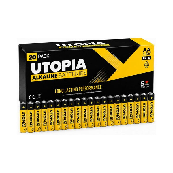 20 Pack AA Batteries