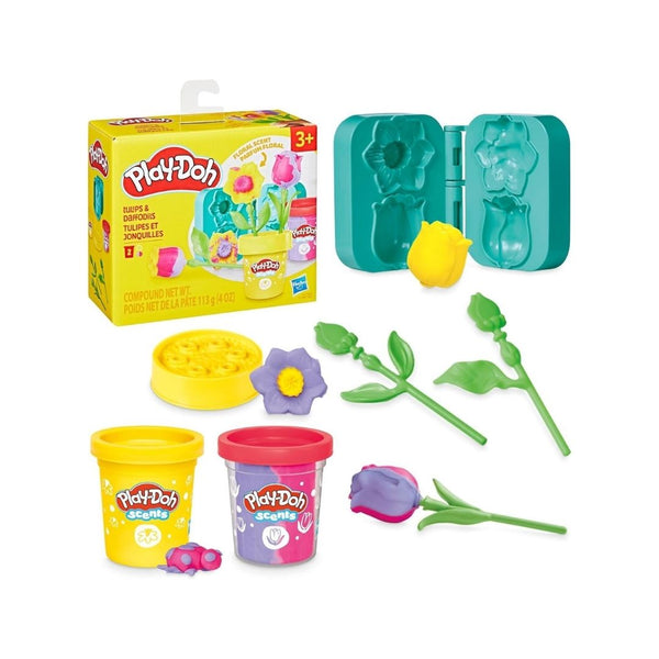 Play-Doh Tulips & Daffodils Flower Toy