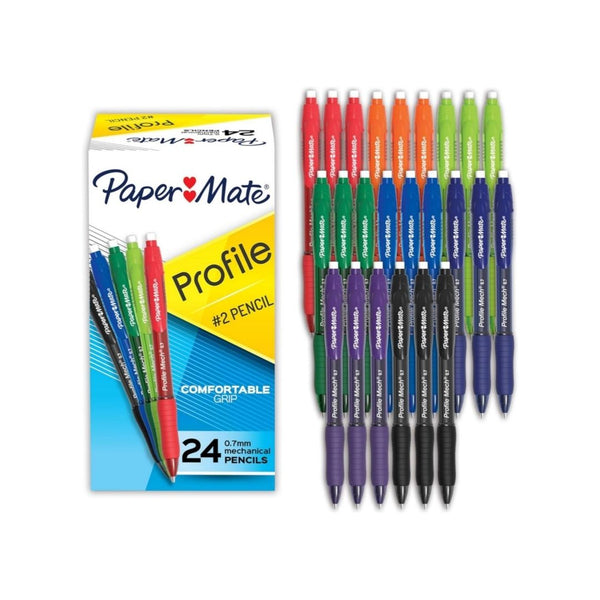 24 Paper Mate Profile Mechanical Pencils