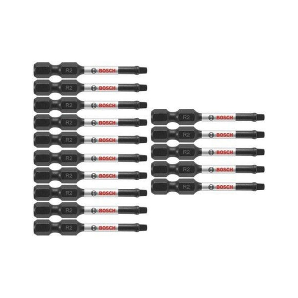 5-Pack Bosch 2" Square Impact Bits