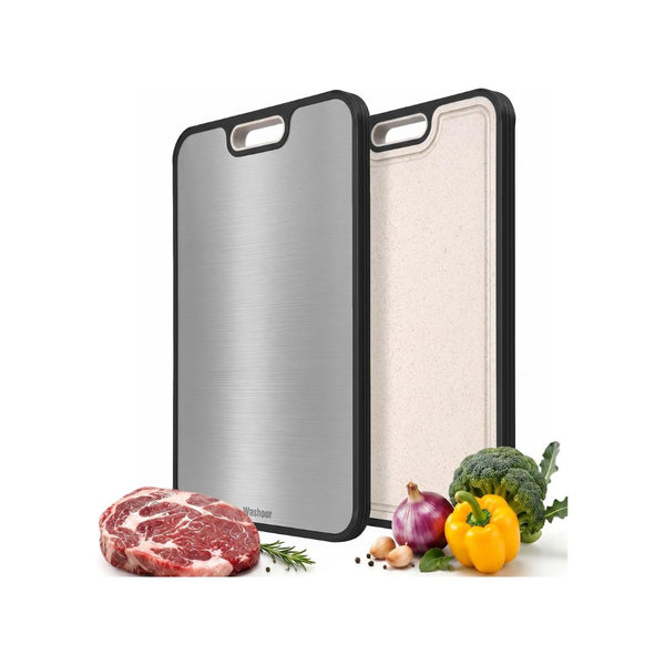 Double Sided Non Toxic Titanium Cutting Board