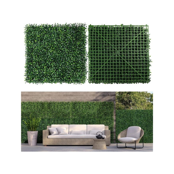 12 Pcs 10"x10" Artificial Grass Wall Panels