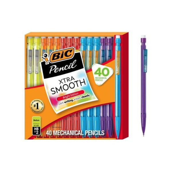 40 BIC Xtra Smooth Mechanical Pencils