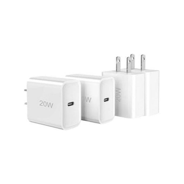 4-Pack 20W Type-C Fast Wall Charger