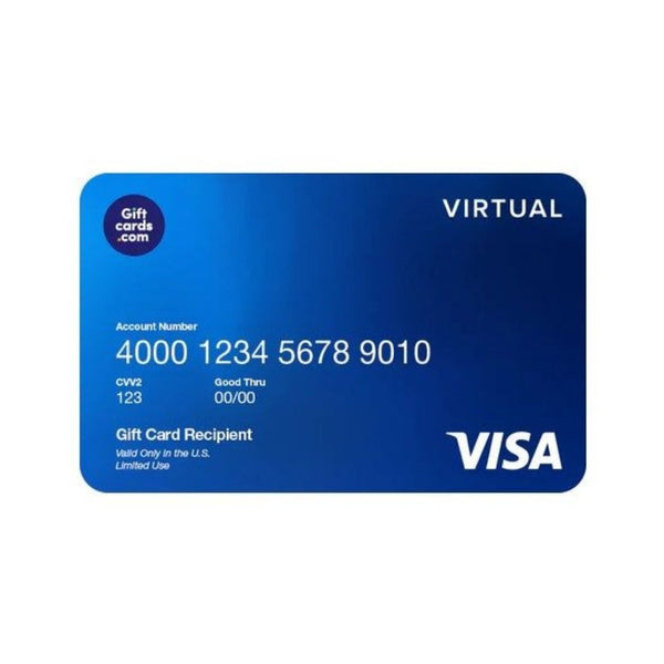 $100 Visa Virtual Gift Card