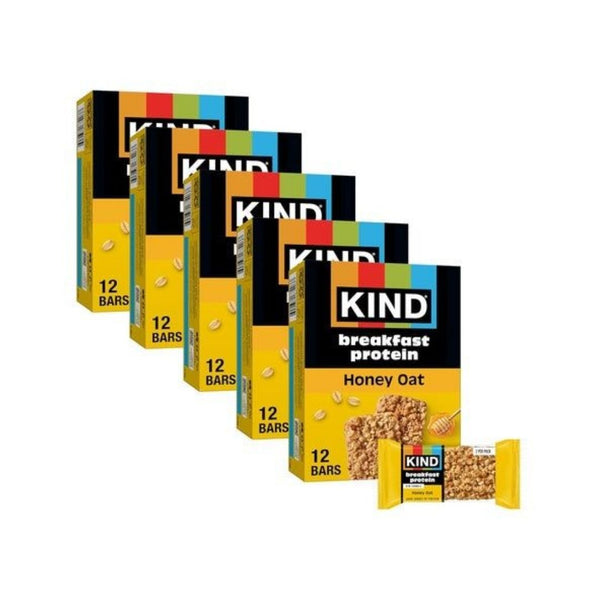 30 KIND Honey Oat Breakfast Protein Bars