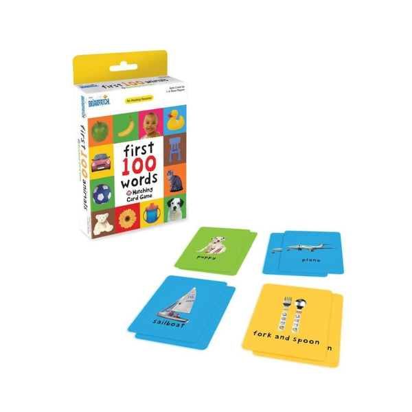 First 100 Words Matching Card Game
