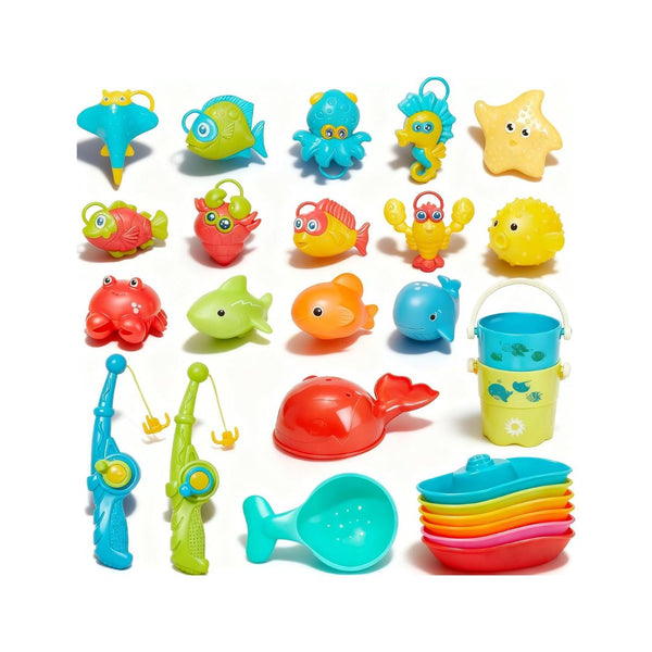 26-Pcs Mold Free Baby Bath Toys