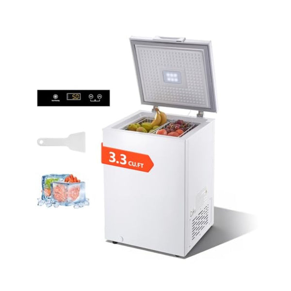 VEVOR Chest Freezer 3.3 Cu.ft