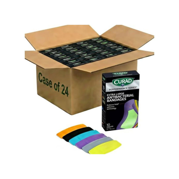 240 Count Curad Extra Large Antibacterial Bandages