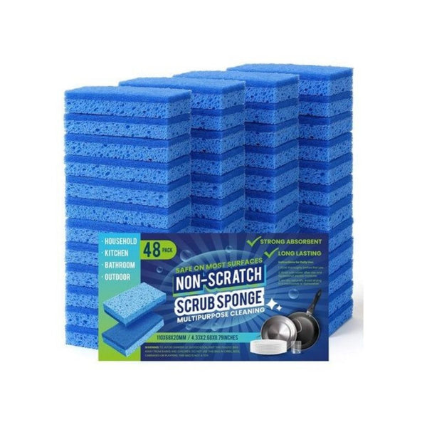 48 Non-Scratch Kitchen Sponges