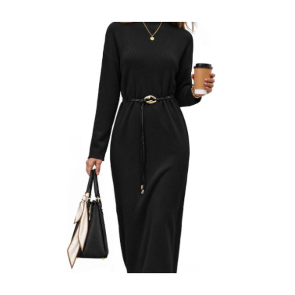 Women's Long Sleeve Midi Dresses (6 Colors)