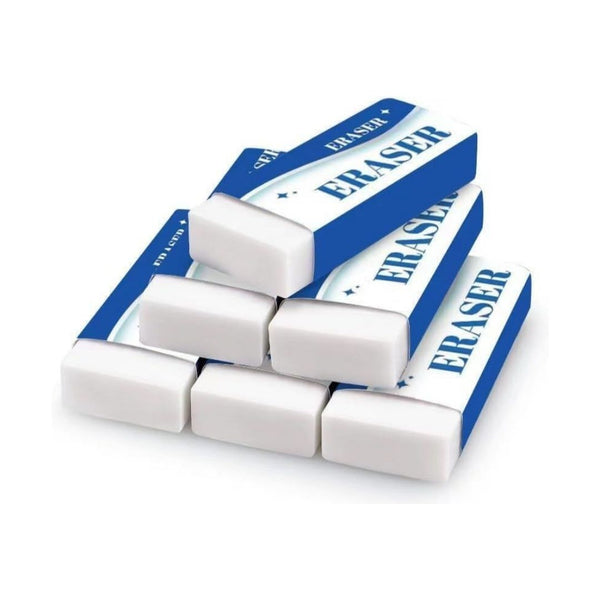 6-Count Erasers