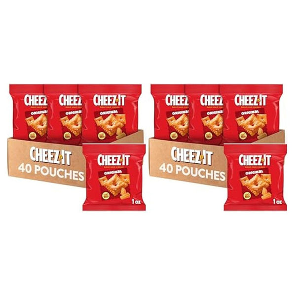 80 Pack Cheez-It Original Baked Cheese Crackers (OK-D)