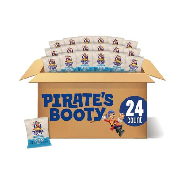 24 Count Pirate's Booty Aged White Cheddar Puffs (OU-D)