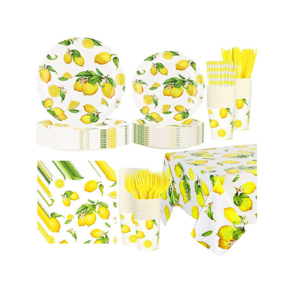 161 Pcs Paper Dinnerware Set