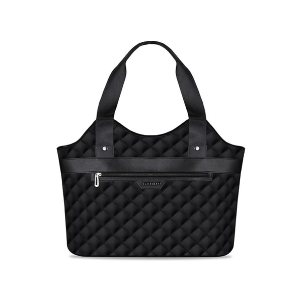 Quilted Large Capacity Laptop Tote Bag