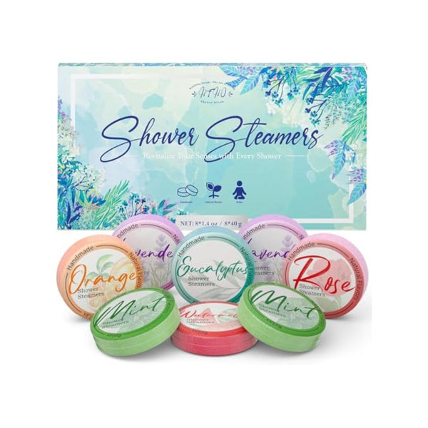 8-Pack Shower Steamers With Essential Oils