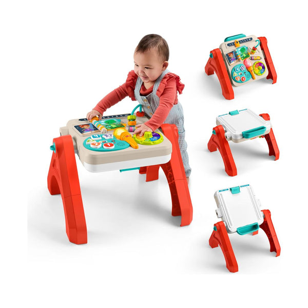Fisher-Price 4-in-1 Activity Table & Easel, Multilanguage Version
