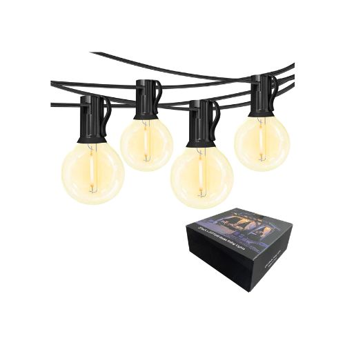 54Ft Globe Outdoor String Lights
