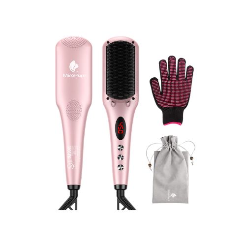 Hair Straightener Heat Brush 4 Piece Set